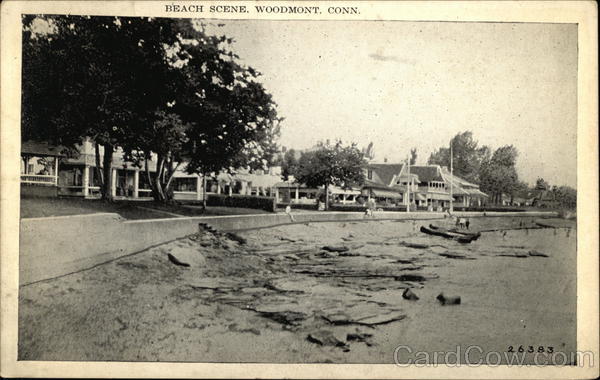 Beach Scene Woodmont Connecticut