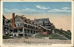Nautilus Inn and Atlantic Club Postcard