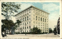 Detroit Athletic Club Postcard