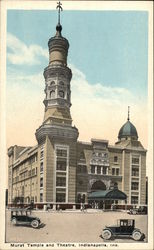 Murat Temple and Theatre Indianapolis, IN Postcard Postcard Postcard