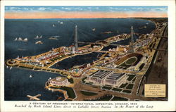 Aerial View of Eposition Postcard