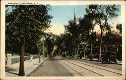 Broadway Paterson, NJ Postcard Postcard Postcard