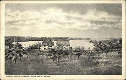 North West Harbor Deer Isle, ME Postcard Postcard Postcard