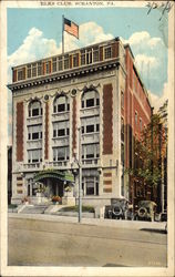 Elks Club Scranton, PA Postcard Postcard Postcard