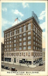 Recreation Building Postcard