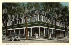 Lake View Hotel Leesburg, FL Postcard Postcard Postcard