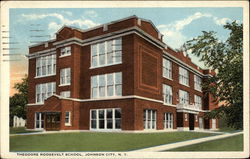 Theodore Roosevelt School Postcard