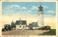 Highland Light North Truro, MA Postcard Postcard Postcard