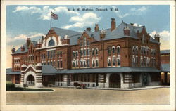 B. & M.Station Concord, NH Postcard Postcard Postcard