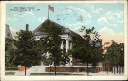 City High School Postcard