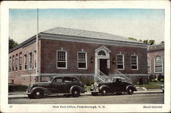 New Post Office Peterborough, NH Postcard Postcard Postcard