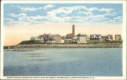 North Beach showing North Side of Great Boar's Head Postcard