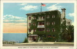 Hotel Cabrillo Postcard