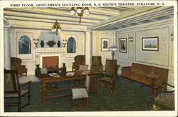 First Floor, Gentlemen's Lounging Room, B.F. Keith's Theatre First Floor, Gentlemen's Lounging Room, B.F. Keith's Theatre