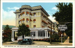 Fort Bedford Inn Postcard
