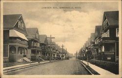 Lowden Avenue Somerville, MA Postcard Postcard Postcard