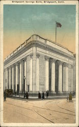 Bridgeport Savings Bank Connecticut Postcard Postcard Postcard