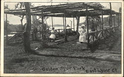 Golden Spur Park Postcard