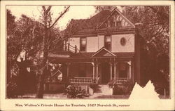 Mrs. Walton's Private Home for Tourists Postcard