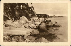 The rocks Postcard