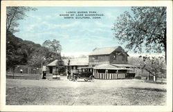 Lunch Quono Park Postcard
