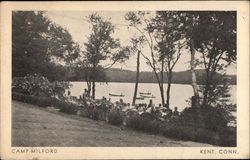 Camp Milford Kent, CT Postcard Postcard Postcard