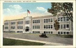 Vocational High School New Britain, CT Postcard Postcard Postcard