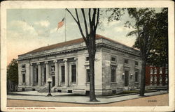 Post Office New Britain, CT Postcard Postcard Postcard