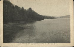 Lake Waramaug Looking North New Preston, CT Postcard Postcard Postcard