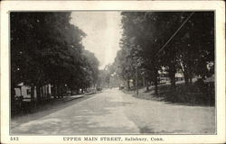 Upper Main Street Postcard