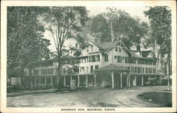 Sharon Inn Connecticut Postcard Postcard Postcard