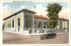 Post Office Stamford, CT Postcard Postcard Postcard