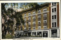 Hotel Davenport Stamford, CT Postcard Postcard Postcard