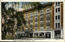 Hotel Davenport Stamford, CT Postcard Postcard Postcard