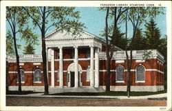 Ferguson Library Stamford, CT Postcard Postcard Postcard