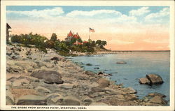 Shore from Shippan Point Stamford, CT Postcard Postcard Postcard