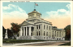 City Hall Torrington, CT Postcard Postcard Postcard