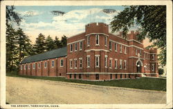 The Armory Torrington, CT Postcard Postcard Postcard