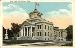 City Hall Torrington, CT Postcard Postcard Postcard