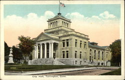 City Hall Torrington, CT Postcard Postcard Postcard