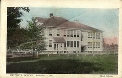 Mitchell School Woodbury, CT Postcard Postcard Postcard