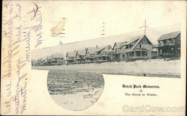 Beach Park Memories, The Shore in Winter New Haven Connecticut