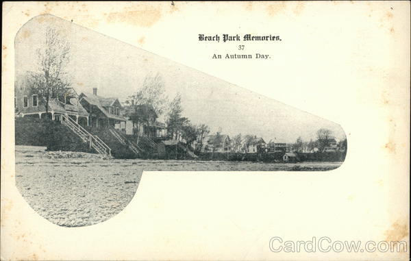 Beach Park Memories, An Autumn Day Connecticut