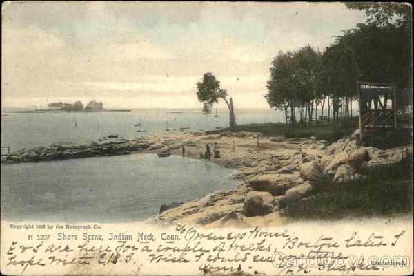 Shore Scene Indian Neck Connecticut