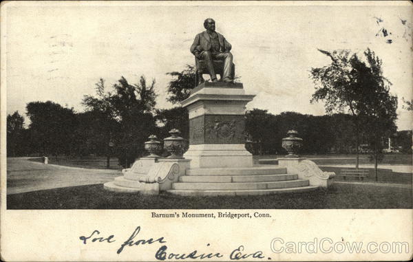 Barnum's Monument Bridgeport Connecticut