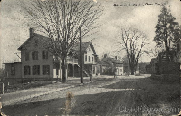 Main Street Looking East Chester Connecticut