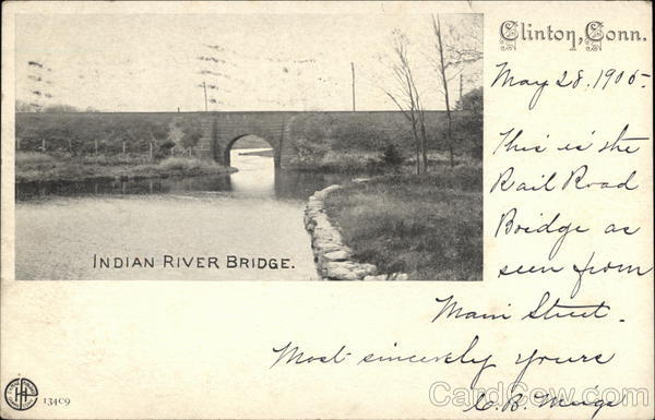 Indian River Bridge Clinton Connecticut