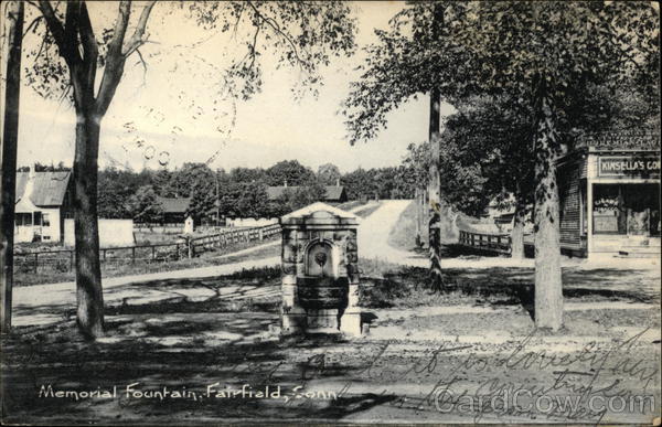 Memorial Fountain Fairfield Connecticut