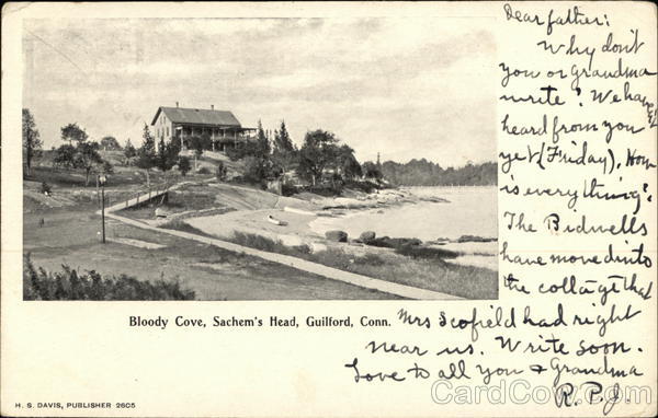 Bloody Cove, Sachem's Head Guilford Connecticut