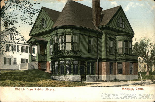 Aldrich Free Public Library Moosup Connecticut
